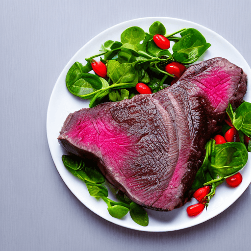 kangaroo steak australia food