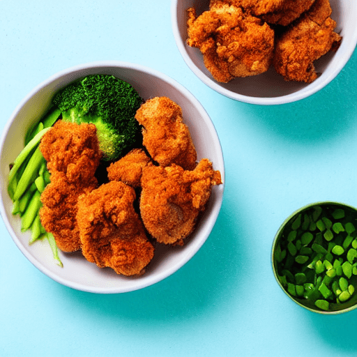 karaage bowl japan food