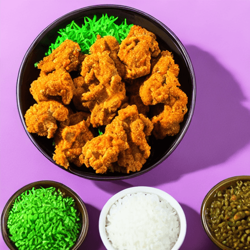 kare karaage japan food