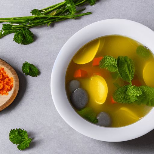 karotten ingwersuppe food