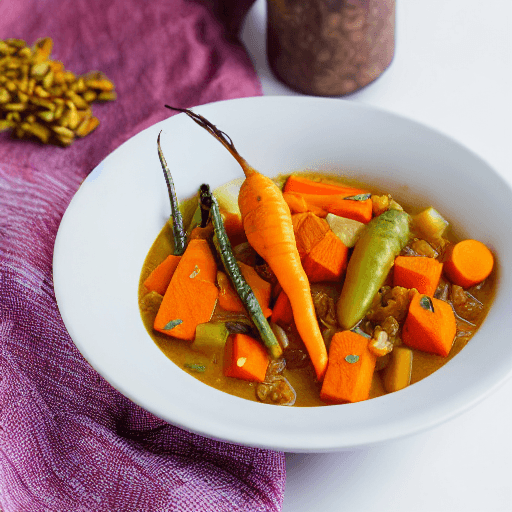 khoikhoi oats and root vegetable stew namibia food