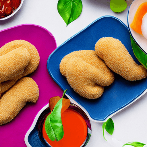 kibbeling met remouladesaus food