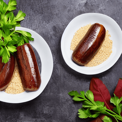 kippenvleugeltjes met knoflooksaus food