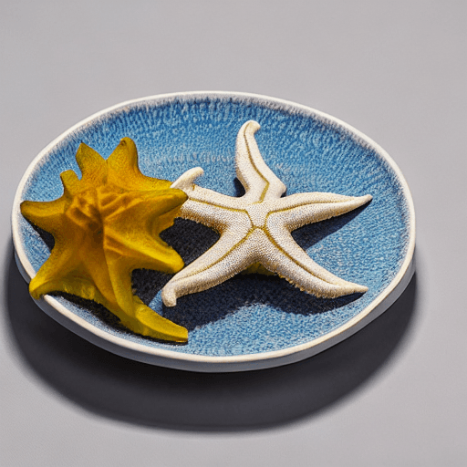 kolok kikik with sea star palau food