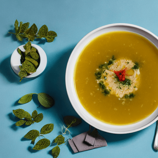 krabbensoep met tauge food