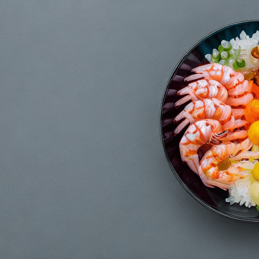 kuruma ebi chirashi japan food