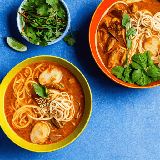 laksa indonesia food