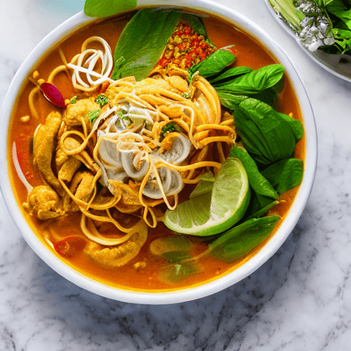 laksa sarawak food
