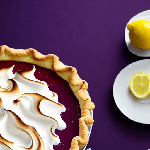 lemon meringue pie food