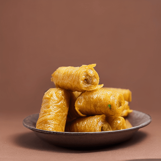 lemper tahu goreng pisang indonesia food