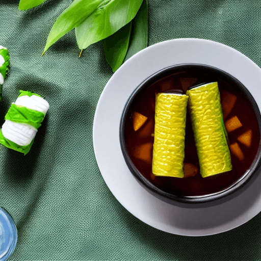 lemper tahu indonesia food
