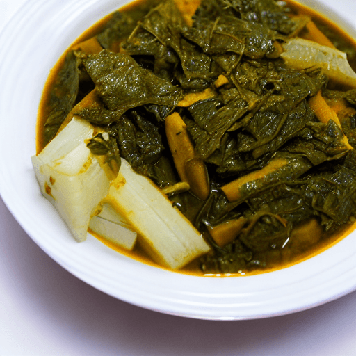 liberian cassava leaves stew liberia food