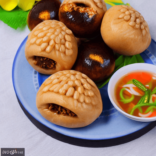 liu sha bao food