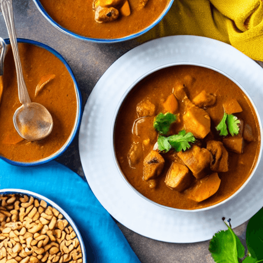 mandinka peanut stew with fish gambia food
