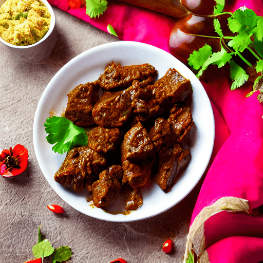 masala beef mauritius food