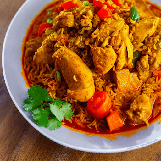masala curry masala chicken rice mauritius food