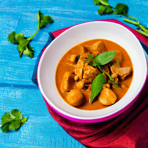 massaman curry food