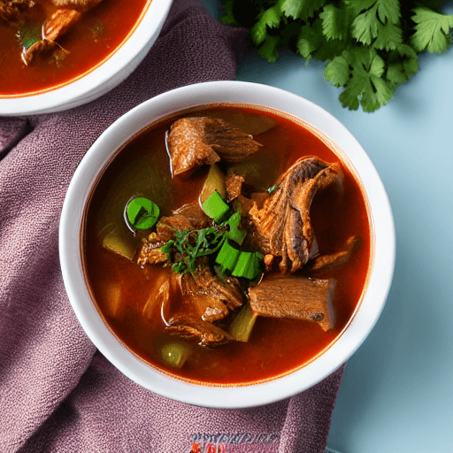 mi bo kho food