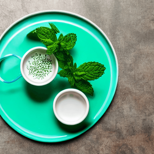 mint tea food