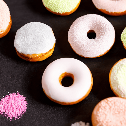 mochi donuts food
