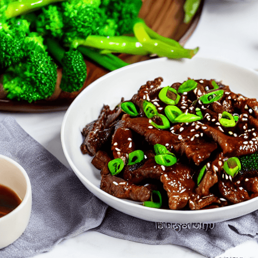 mongolian beef stir fry mongolia food