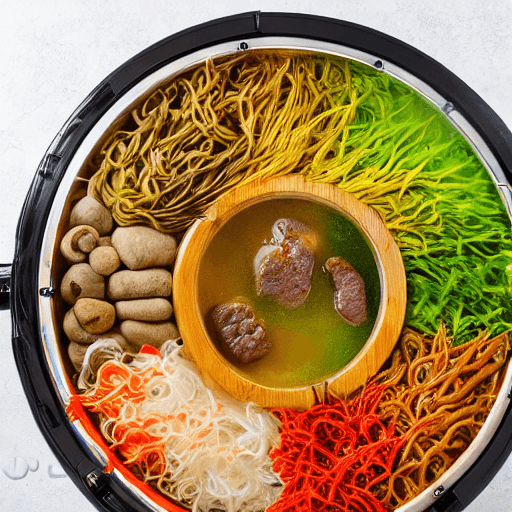 mongolian hot pot mongolia food