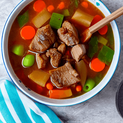 mongolian pork stew mongolia food