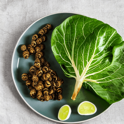 mopane worms with cabbage lesotho food