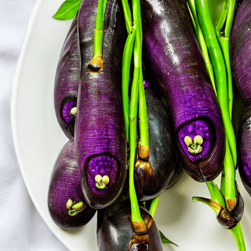 mopane worms with eggplant lesotho food
