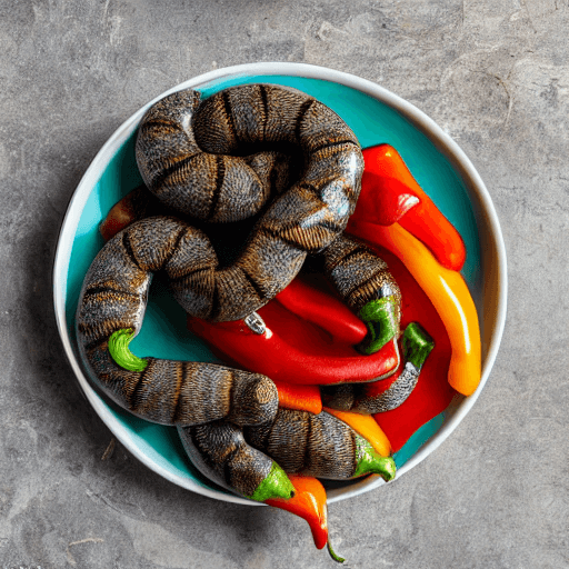 mopane worms with peppers lesotho food