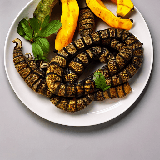 mopane worms with potatoes and squash lesotho food