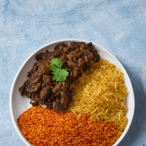 mozambican rice and meat mozambique food