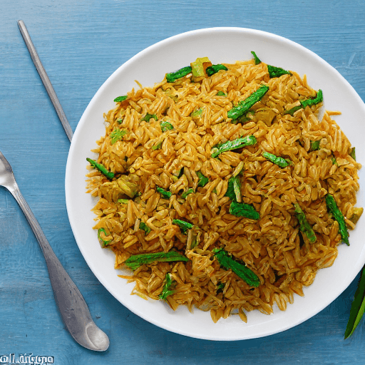 mozambican rice and vegetables mozambique food