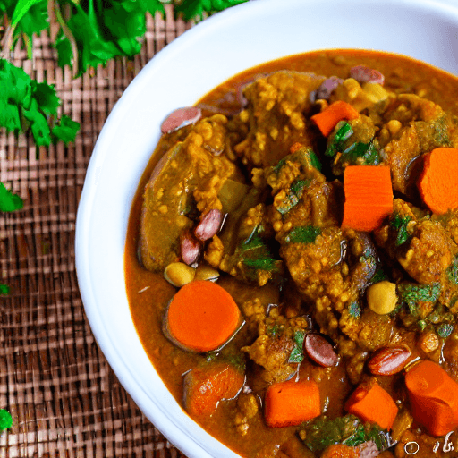 nama millet and groundnut stew namibia food