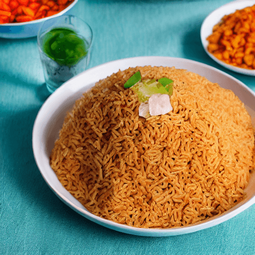nasi impit food