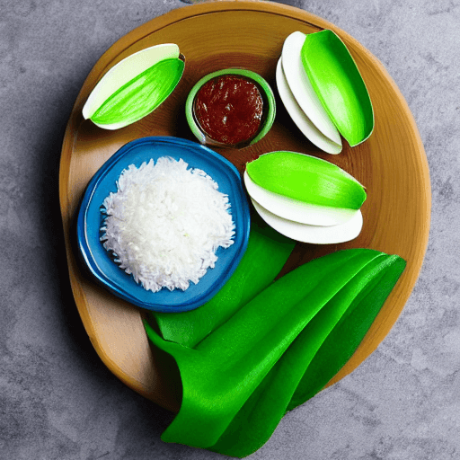 nasi lemak pandan food
