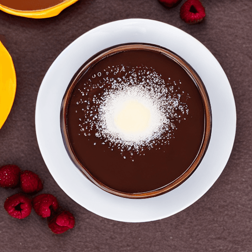 natillas de chocolate food