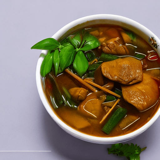 nyonya chap chye food