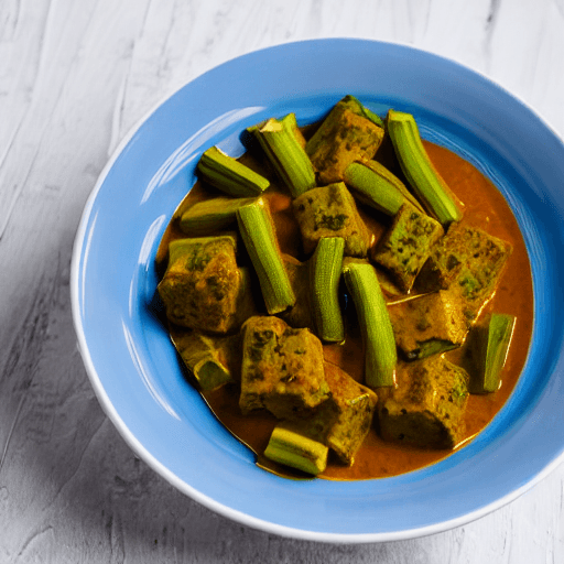 okra curry equatorial guinea food