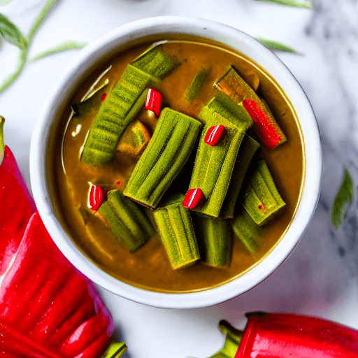 okra soup nigeria food