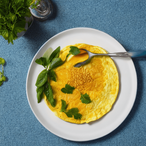 omelette mat schinken a kéis food