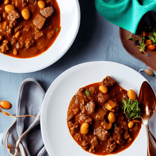 ovambo groundnut and meat stew namibia food