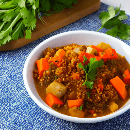 ovambo millet and root vegetable stew namibia food