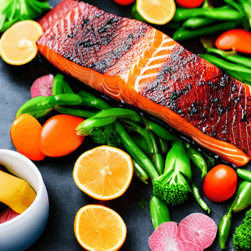 pacific salmon food