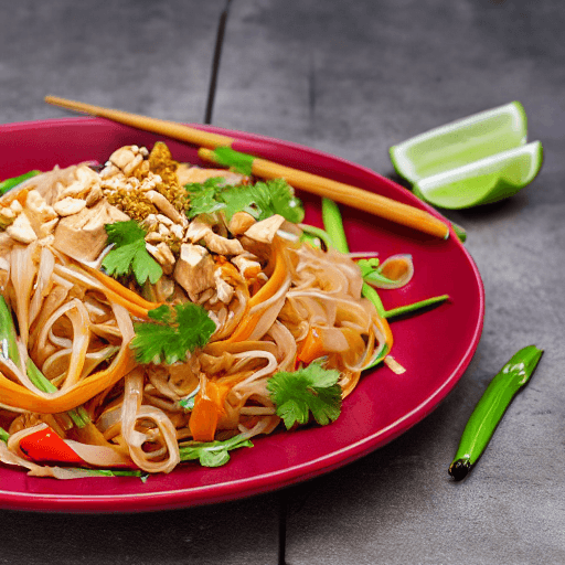 pad thai food