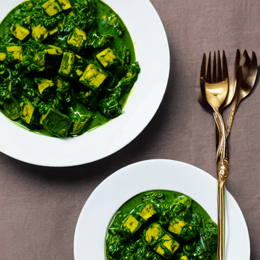 palak paneer food