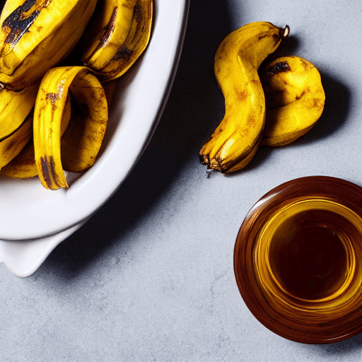 palm oil and plantains with palm oil gabon food
