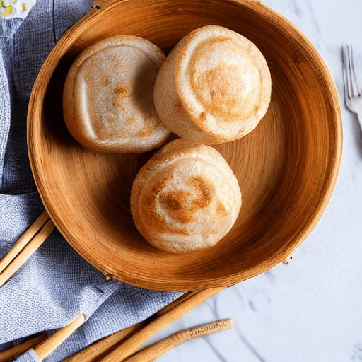 pan fried pork bun food