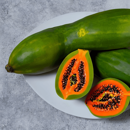 papaya saint lucia food