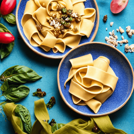 pappardelle al cinghiale food